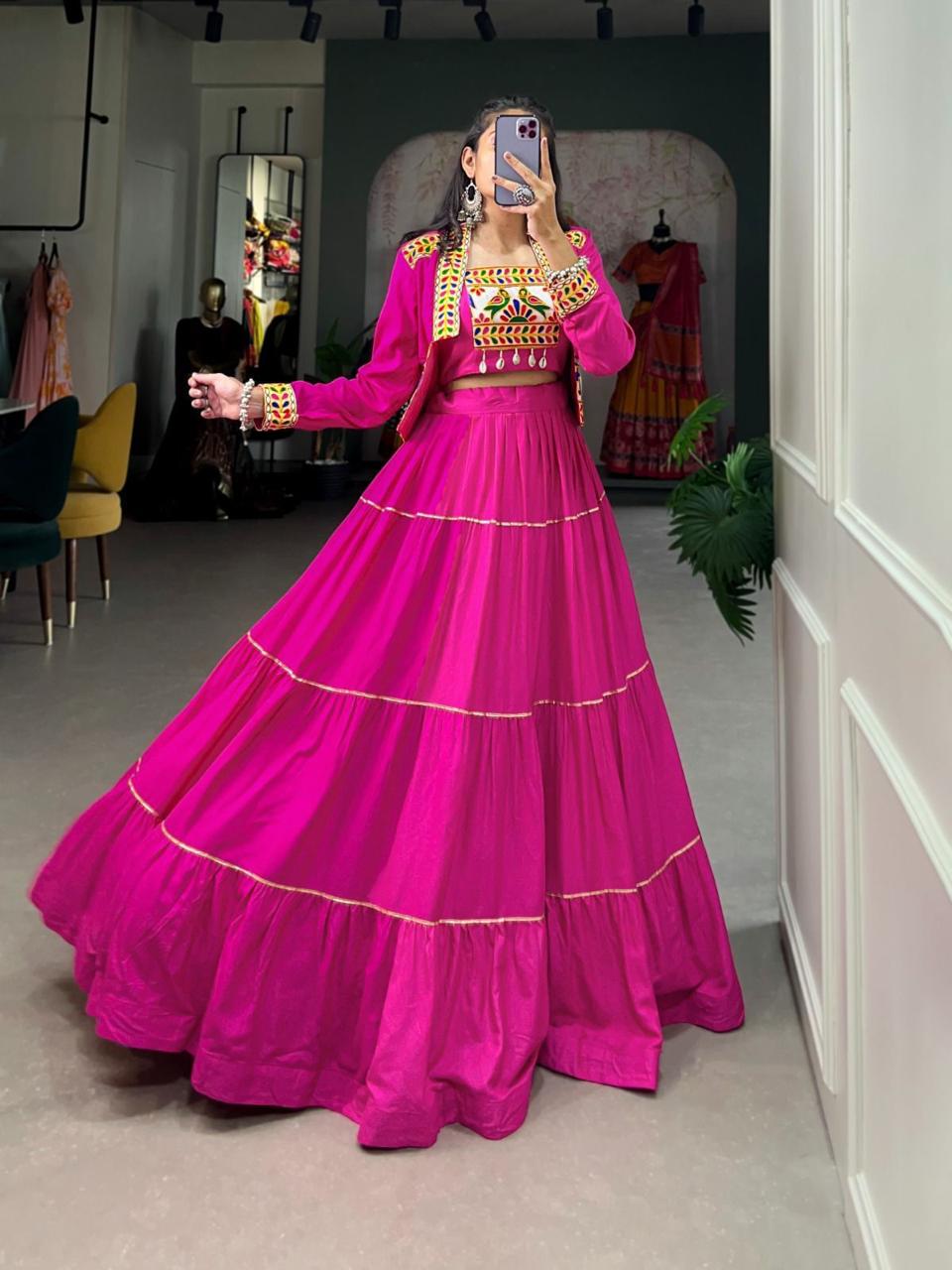 Chanya Choli With Koti