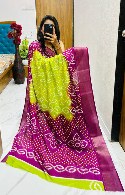 Bandhani Saree