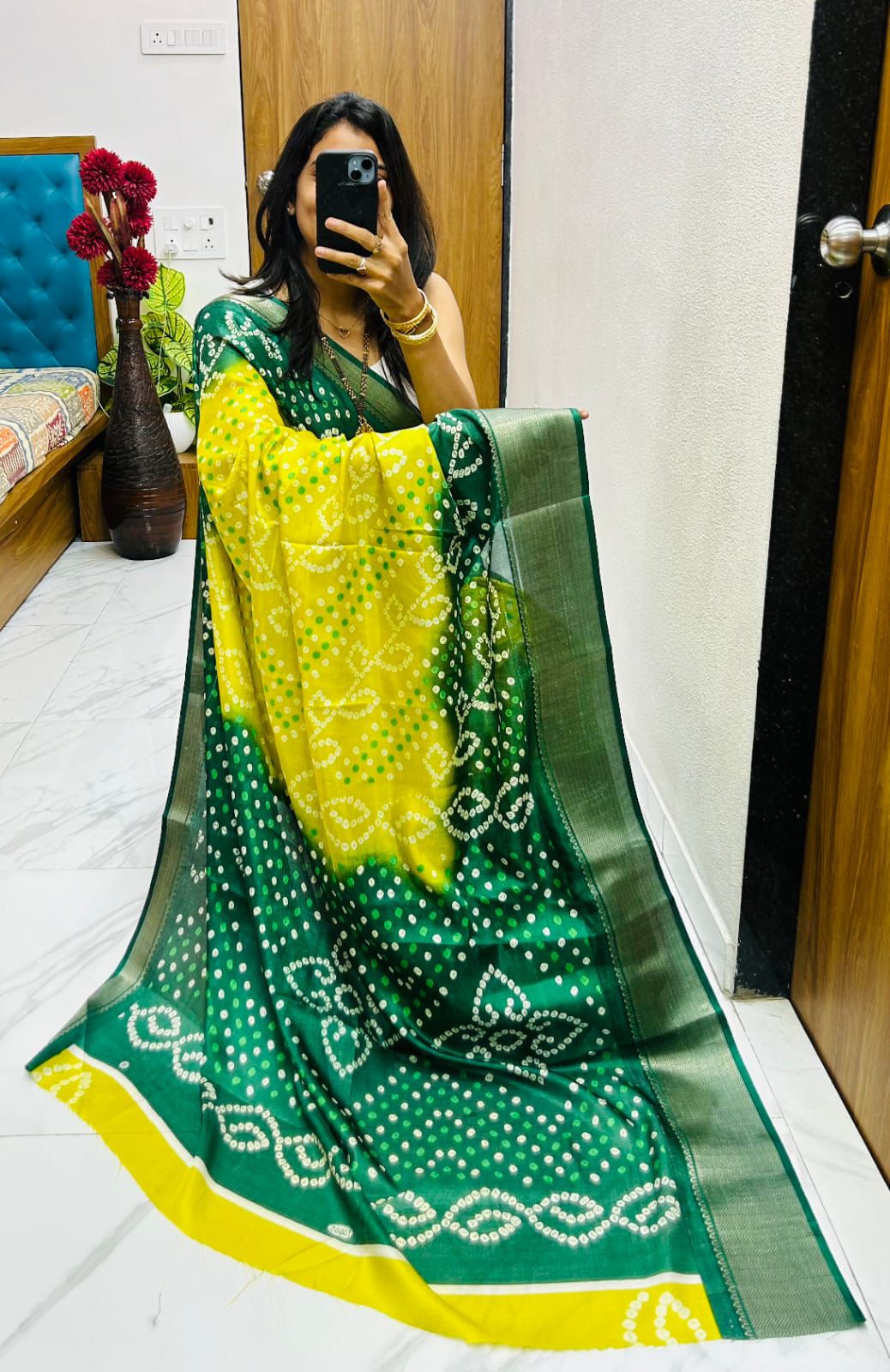Bandhani Saree