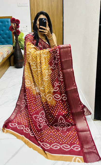 Bandhani Saree