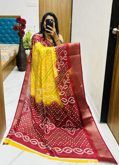 Bandhani Saree