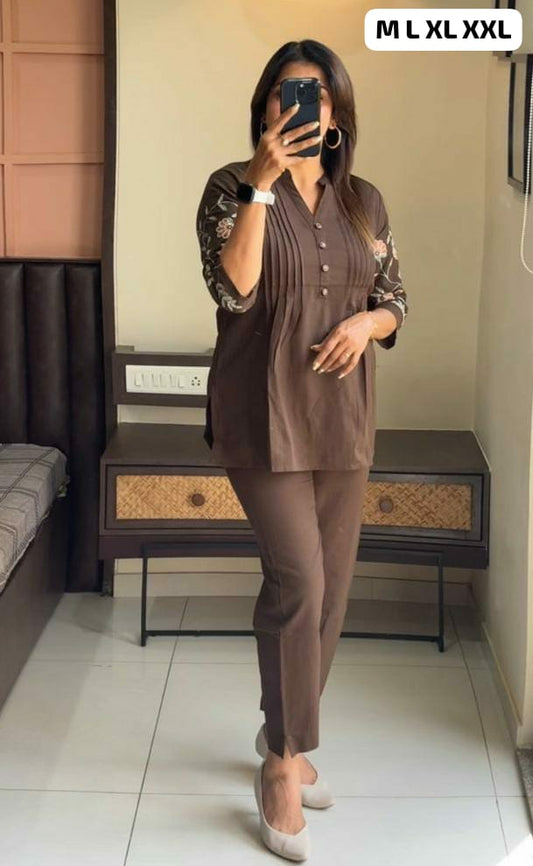 Soft Cotton Co-ord Set