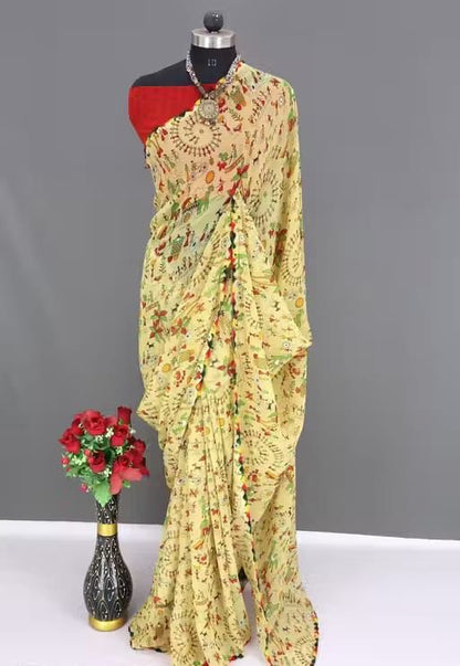 Soft Georgette Saree