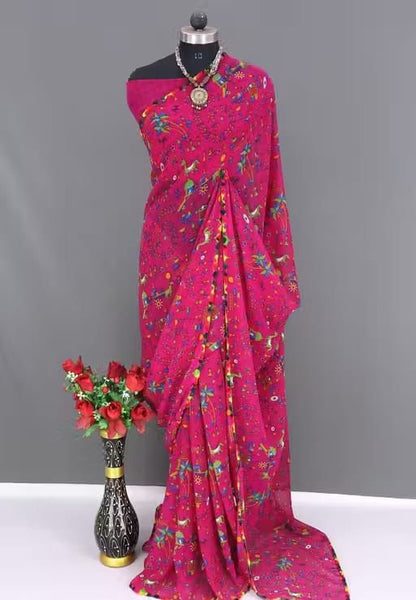 Soft Georgette Saree