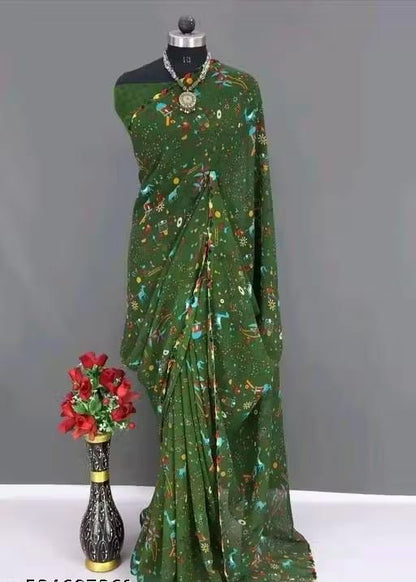 Soft Georgette Saree
