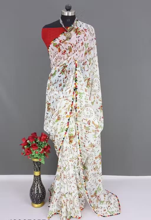 Soft Georgette Saree