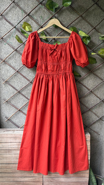 SUNSET HUES SMOCKED DRESSES