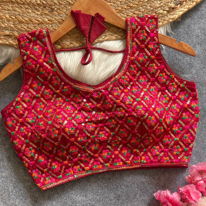 Heavy Raw Silk Blouse