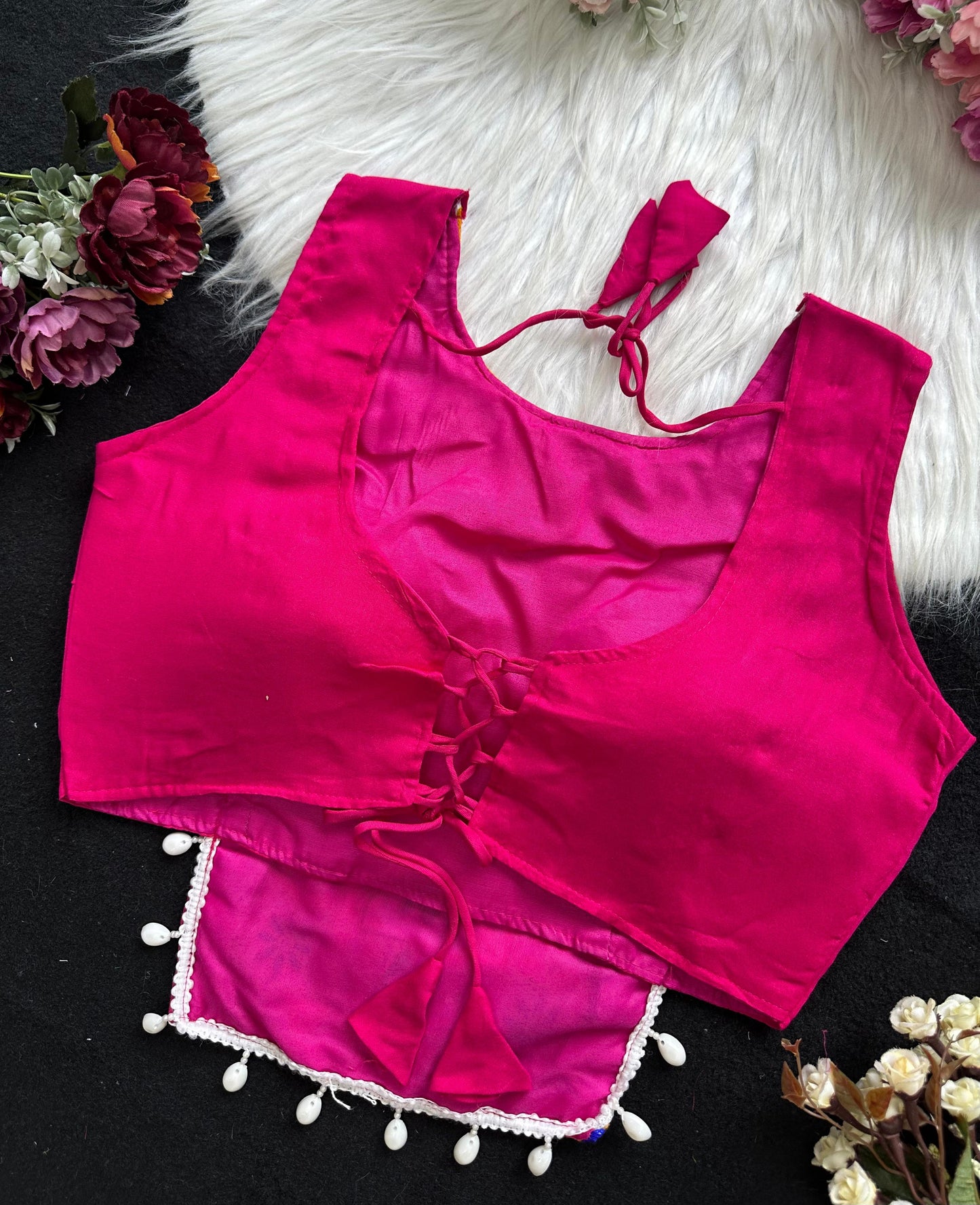NAVRATRI HALTER NECK DESIGNER BLOUSE