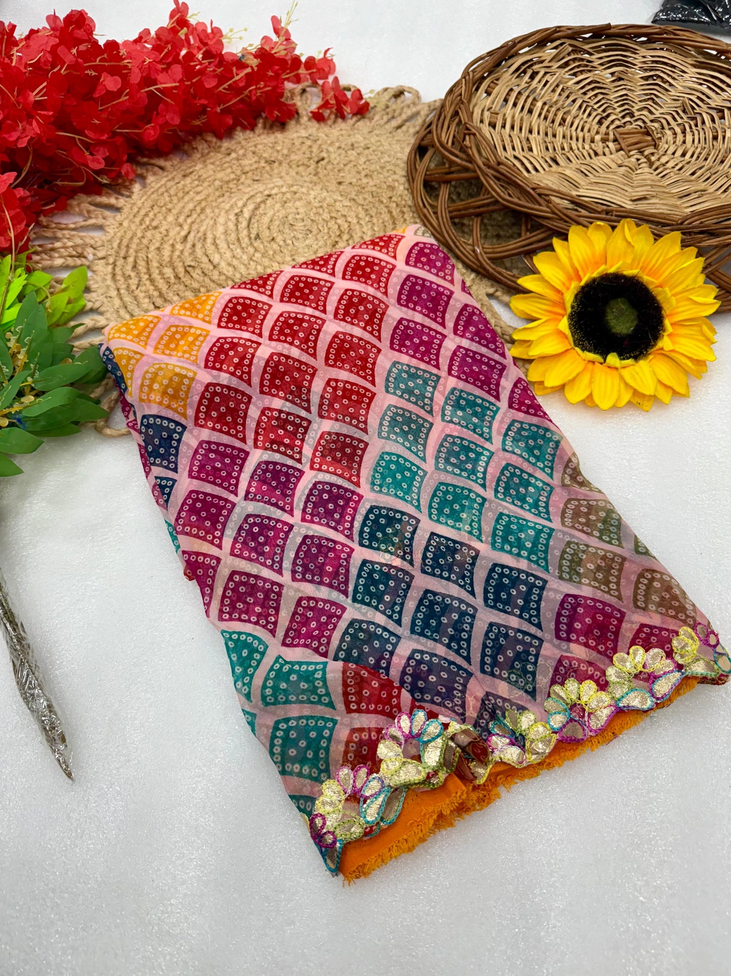 Georgette Saree