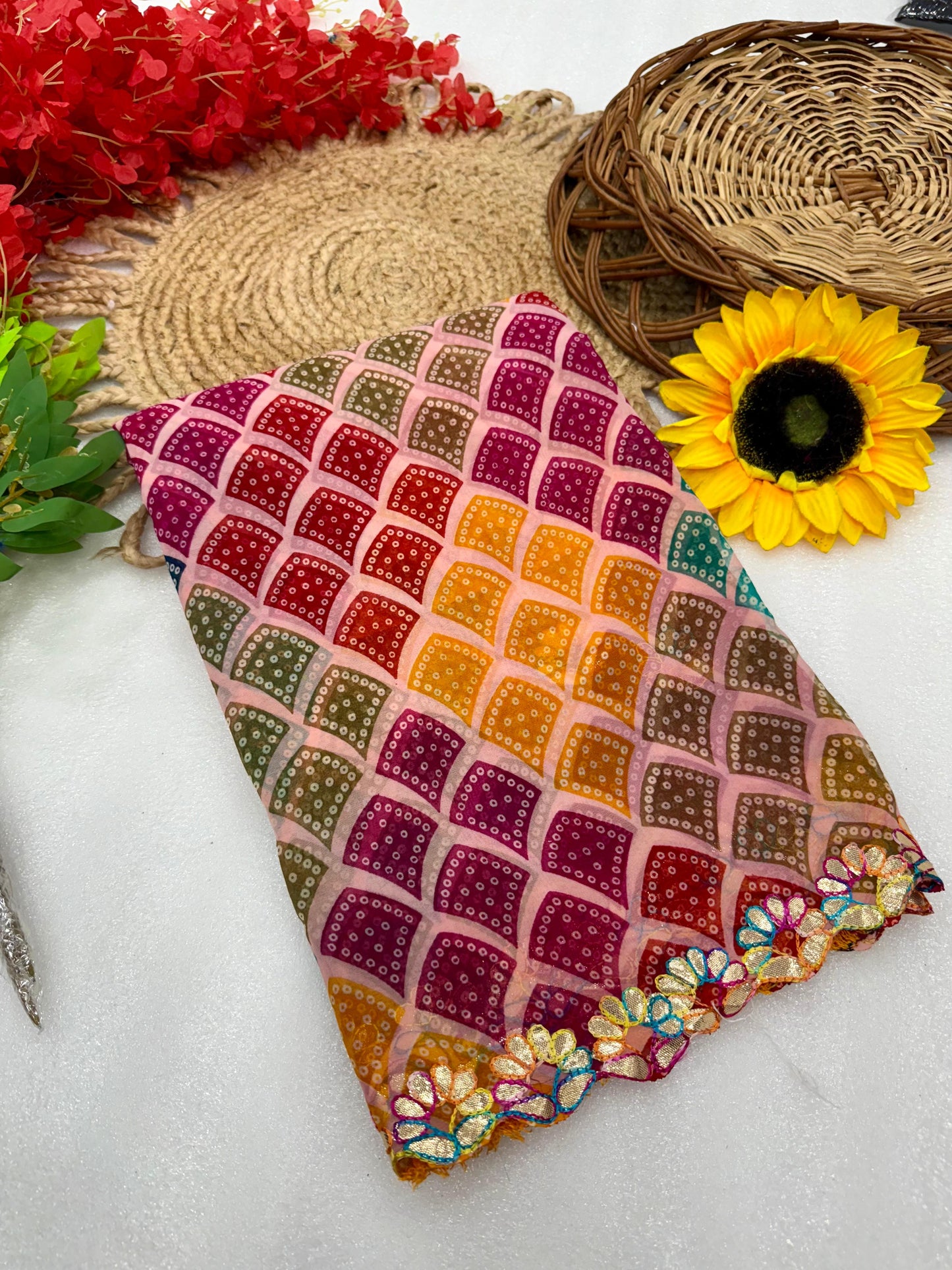 Georgette Saree