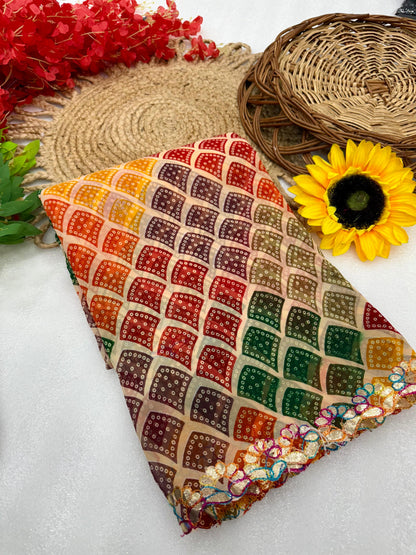 Georgette Saree