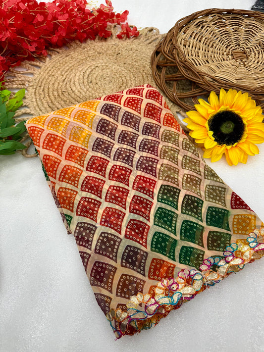 Georgette Saree