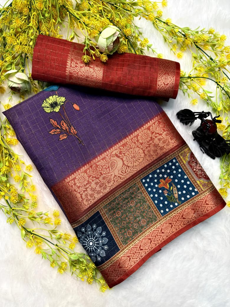 DOLA CHEX PREMIUM SAREE