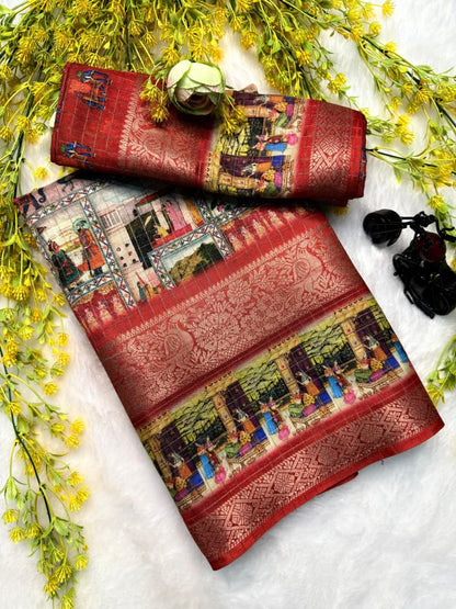 DOLA CHEX PREMIUM SAREE