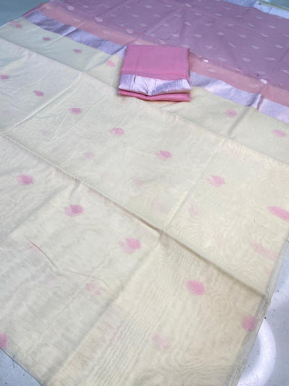 Span Cotton Silk Saree