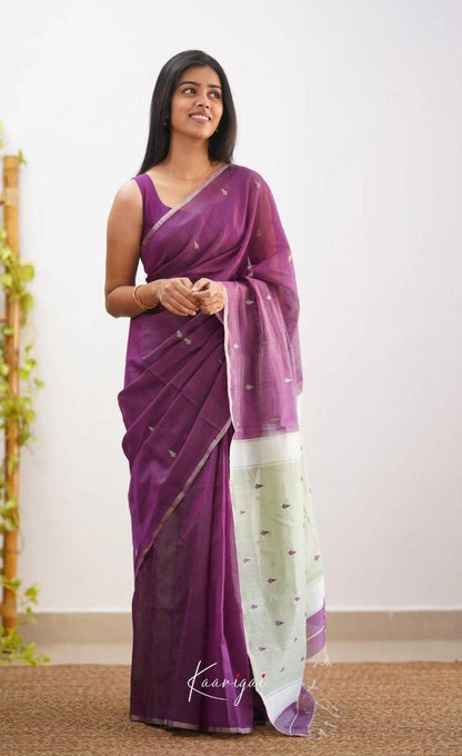 Span Cotton Silk Saree