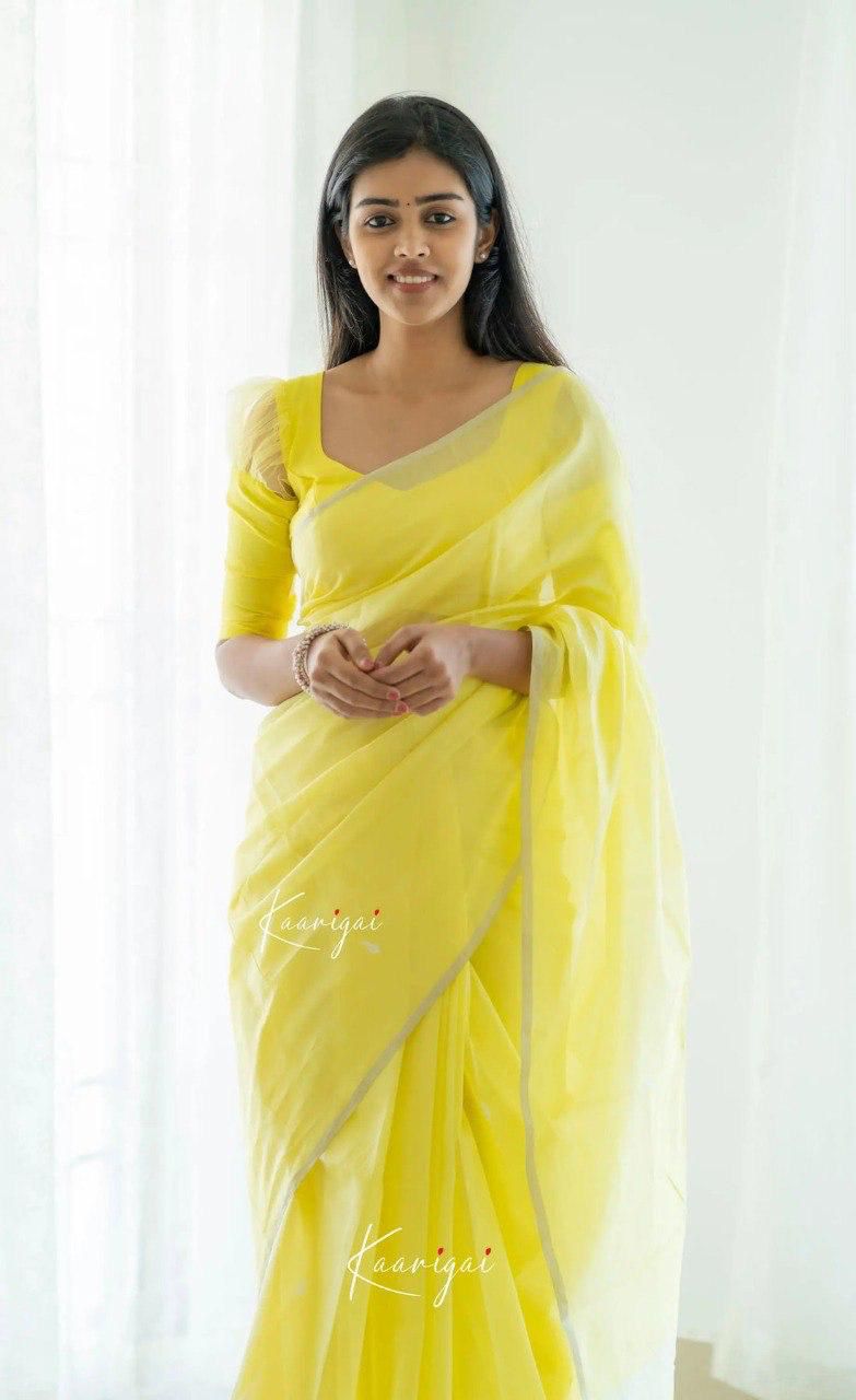 Span Cotton Silk Saree