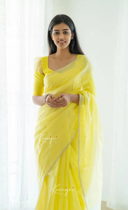 Span Cotton Silk Saree