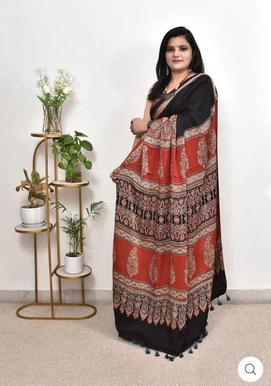 Satin Silk Saree