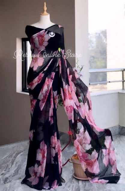 Georgette Saree