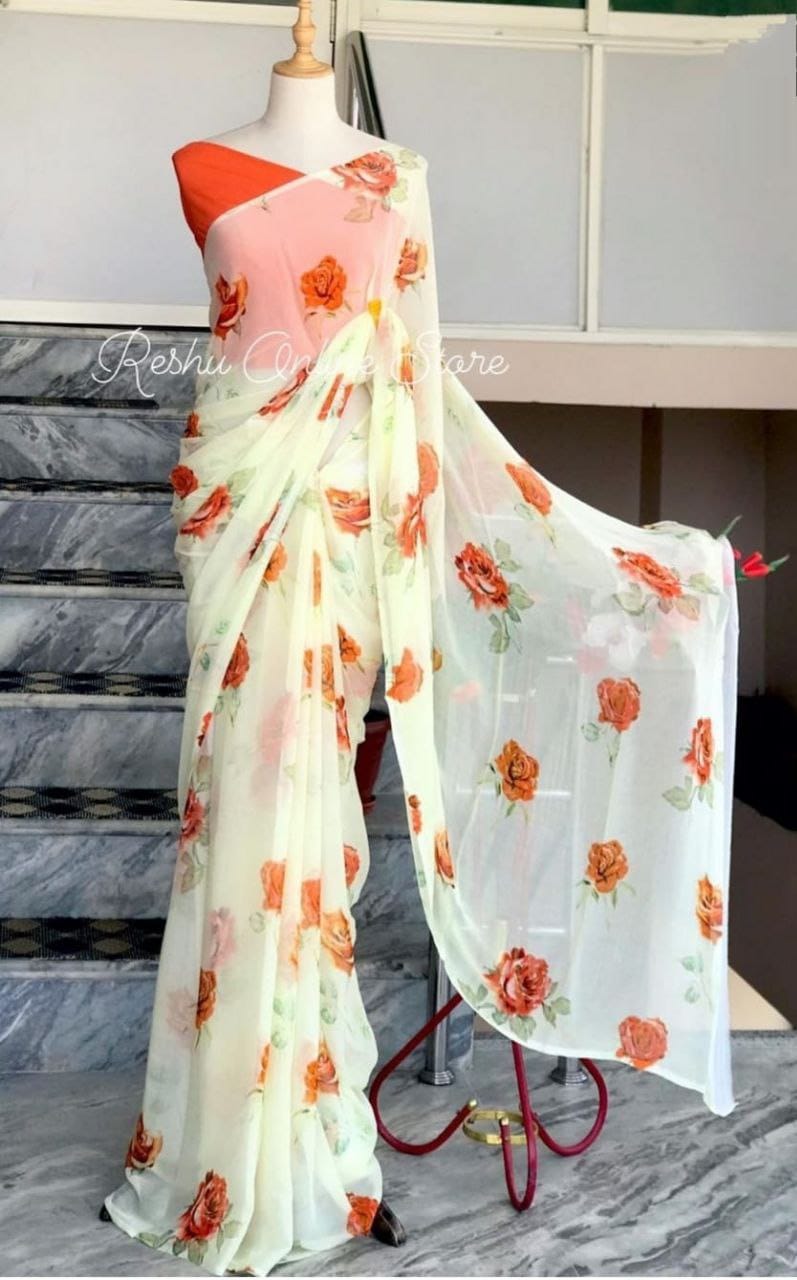 Georgette Saree