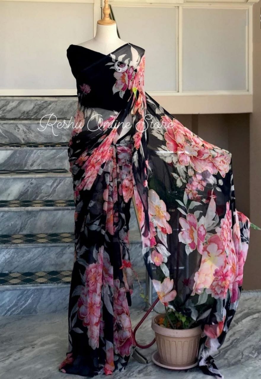 Georgette Saree