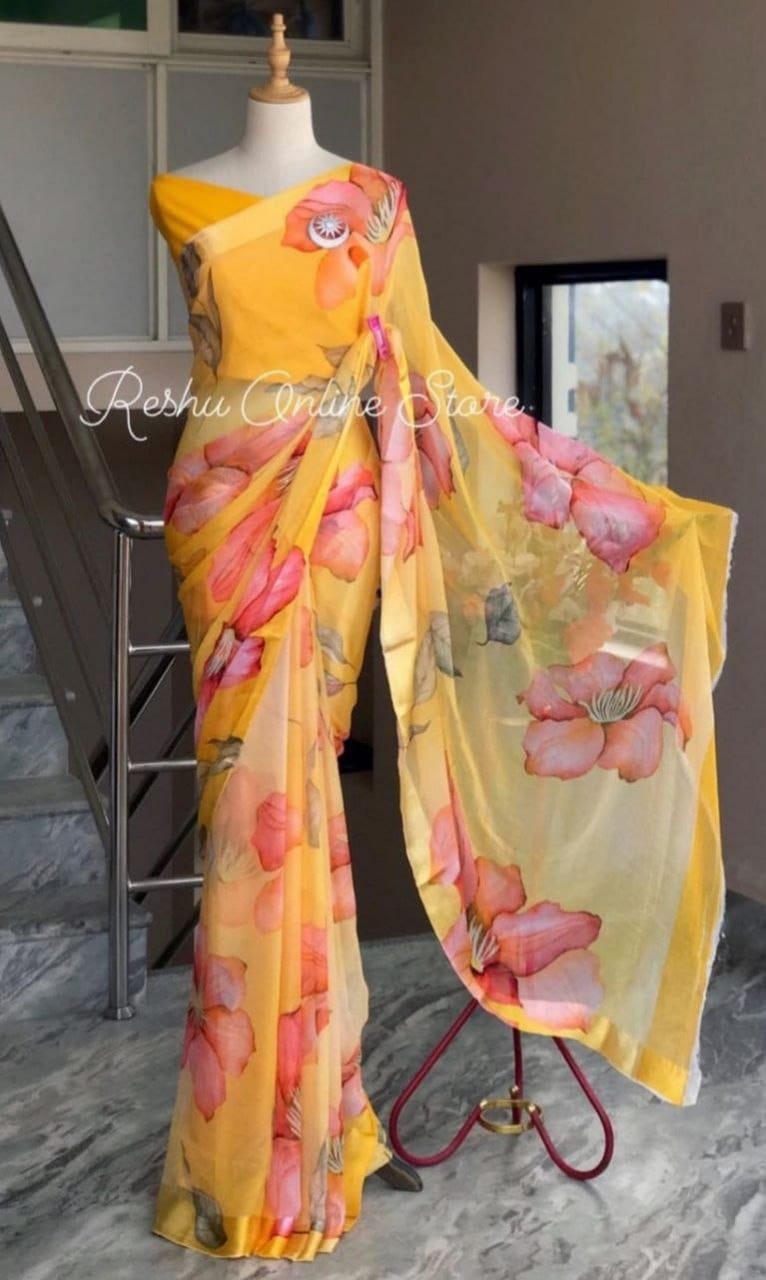 Georgette Saree