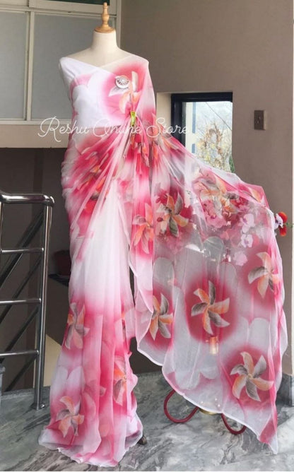 Georgette Saree
