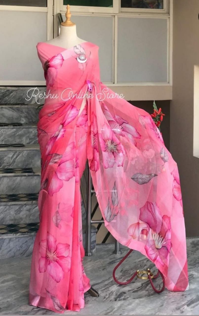 Georgette Saree