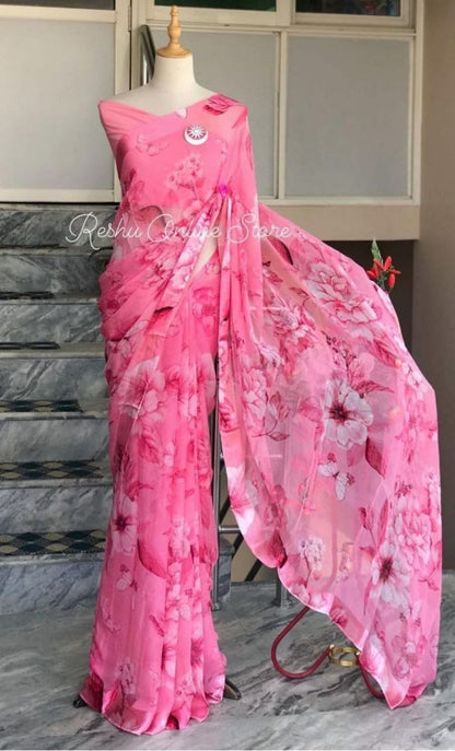 Georgette Saree