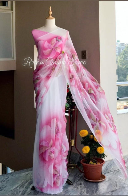 Georgette Saree