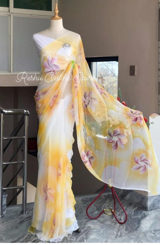 Georgette Saree