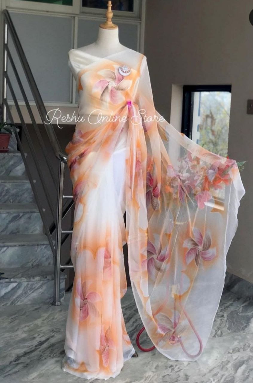 Georgette Saree