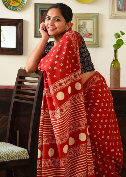 Linen Saree
