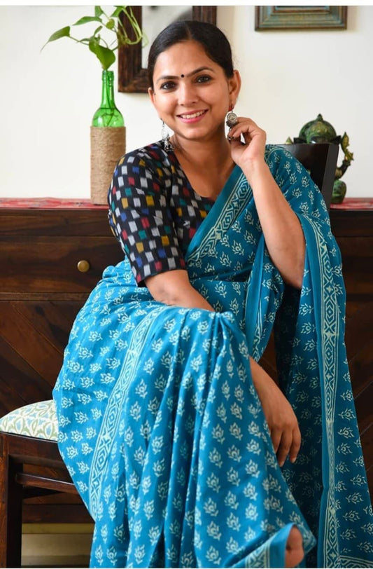 Linen Saree
