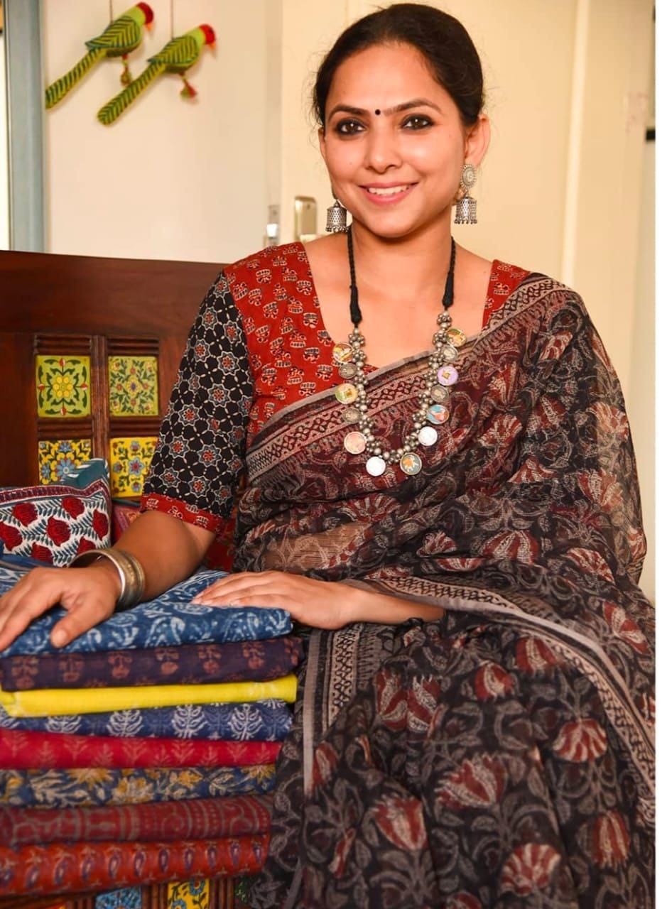Linen Saree
