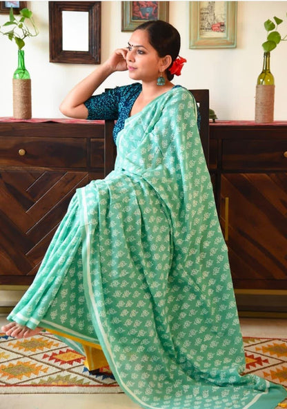 Linen Saree