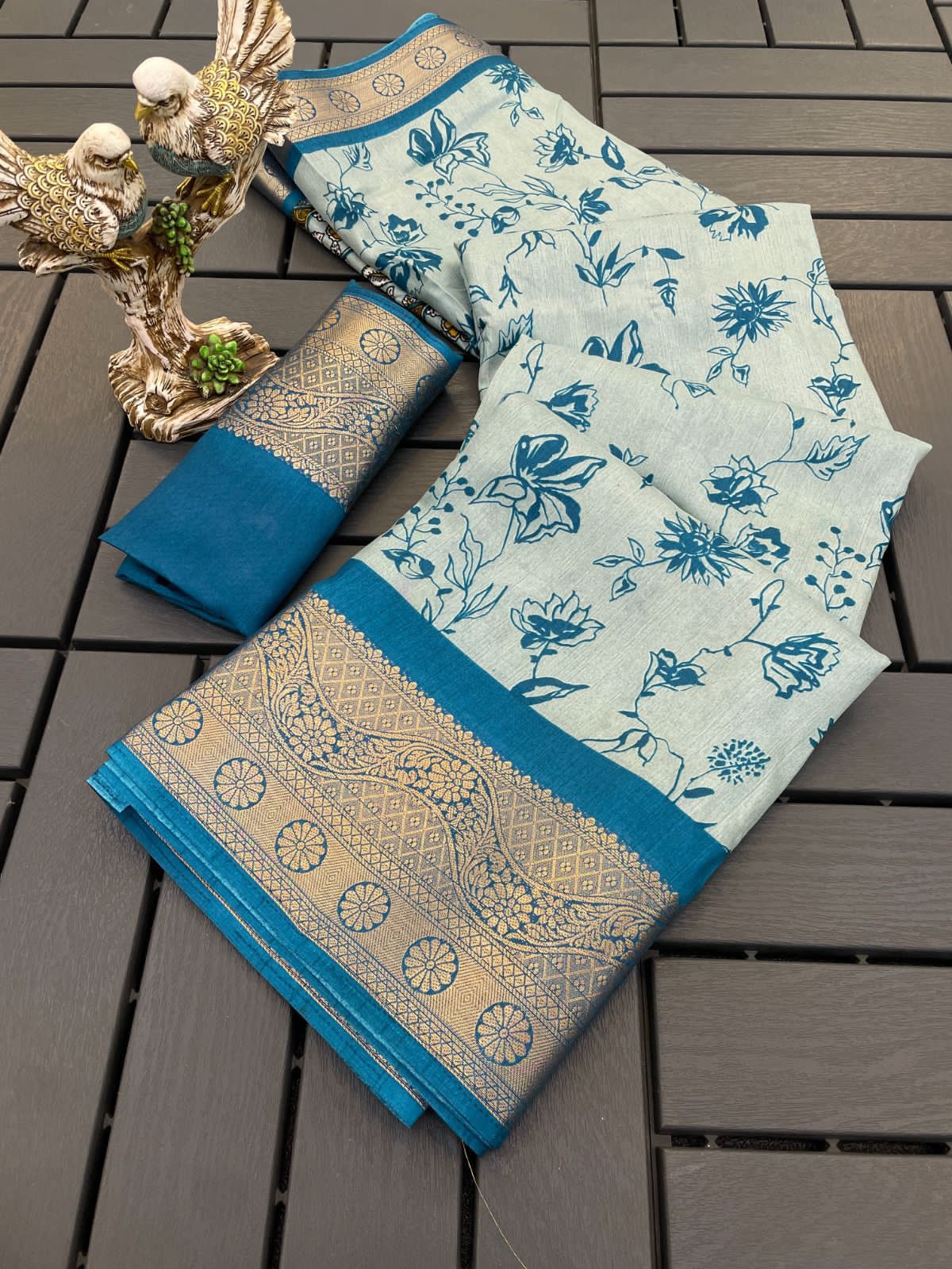 Soft Dola Cotton Saree