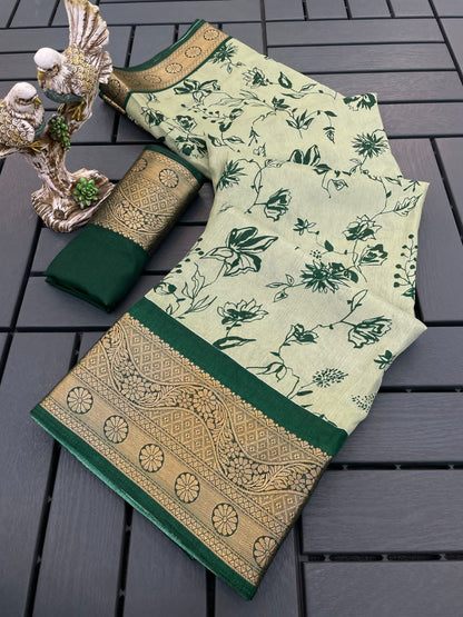 Soft Dola Cotton Saree
