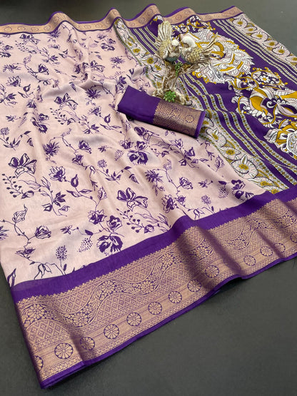 Soft Dola Cotton Saree