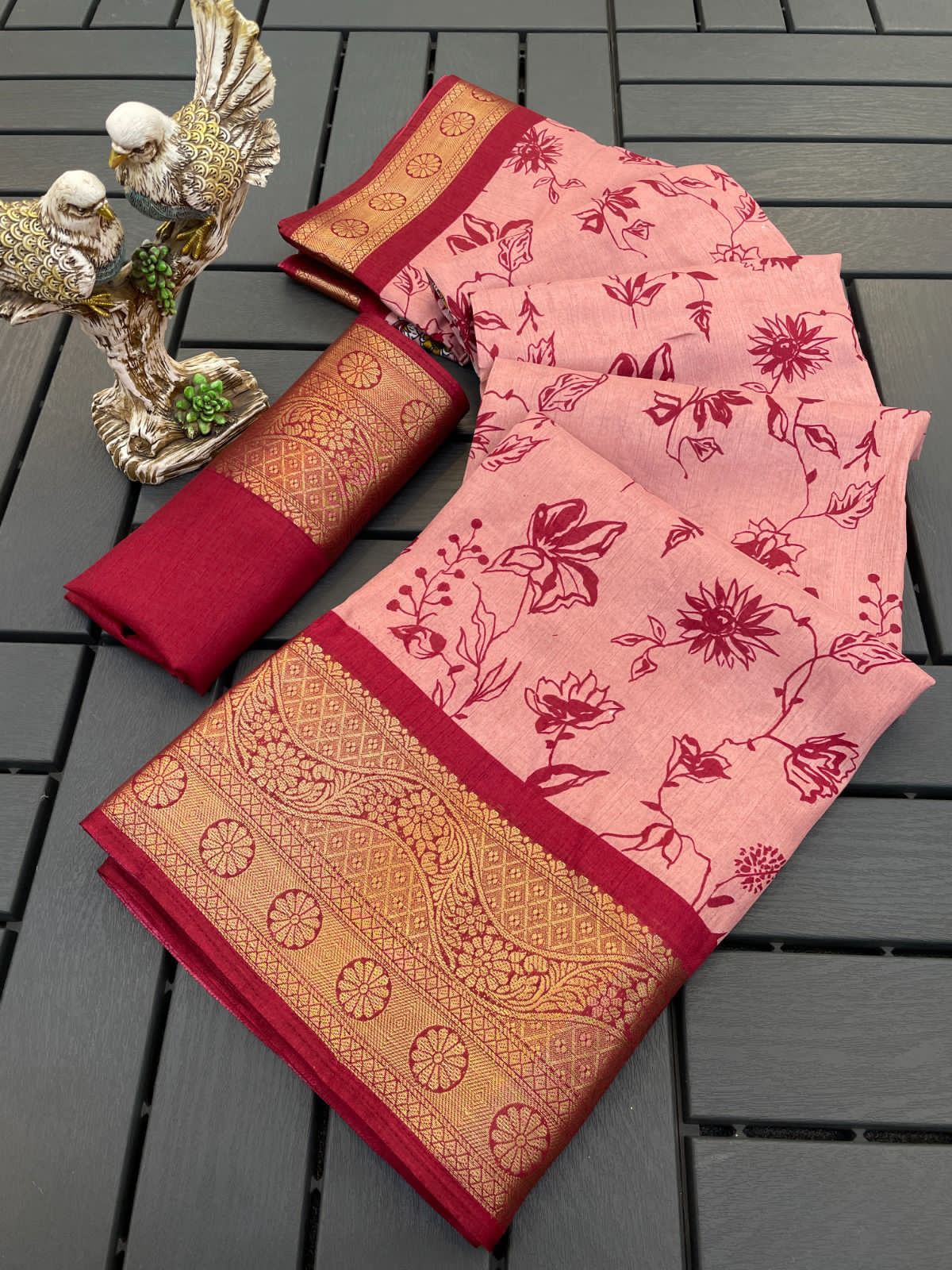 Soft Dola Cotton Saree