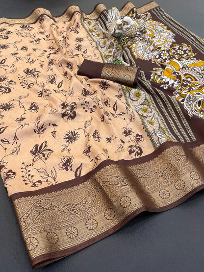 Soft Dola Cotton Saree