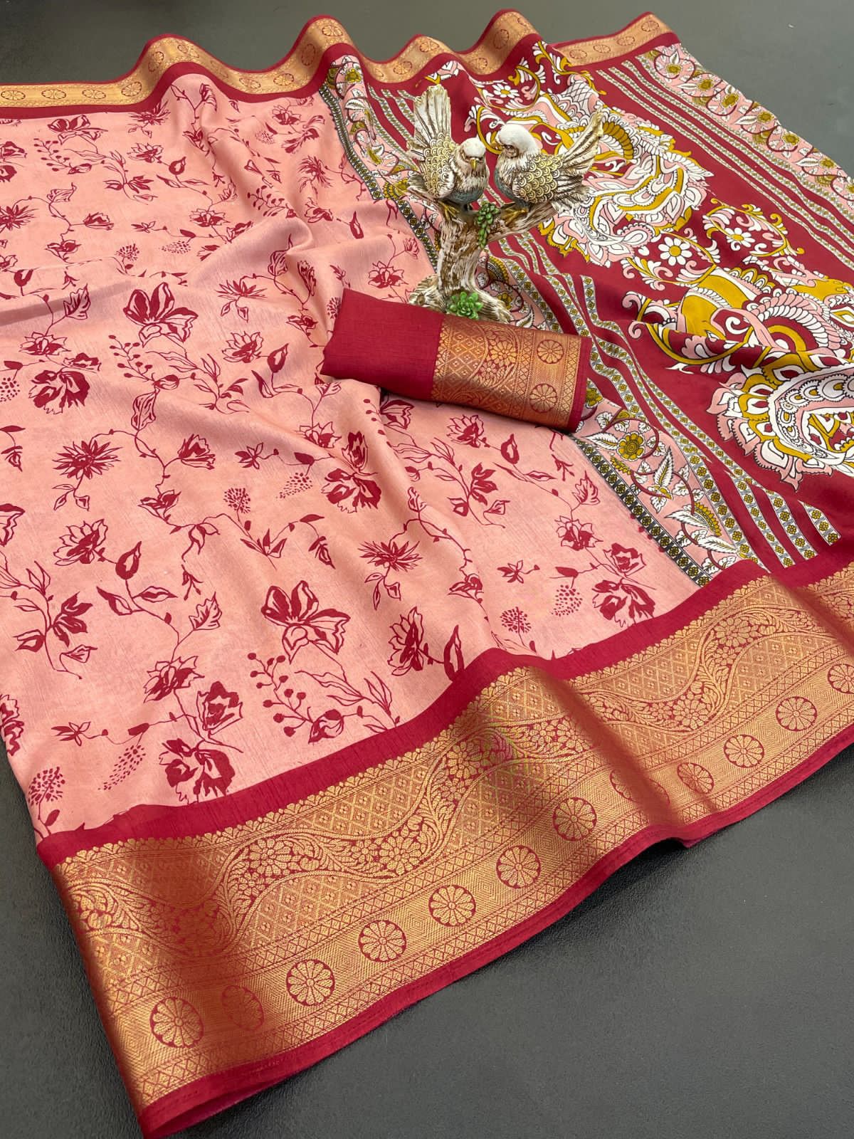 Soft Dola Cotton Saree
