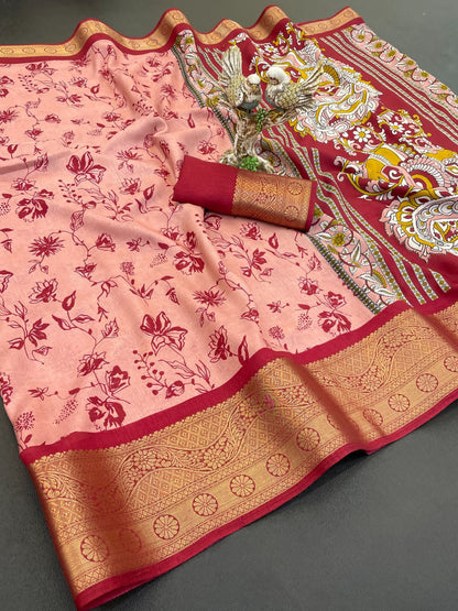 Soft Dola Cotton Saree