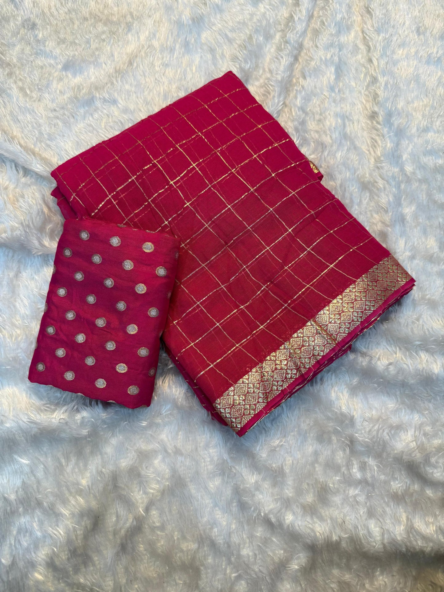 Viscose Georgette Saree