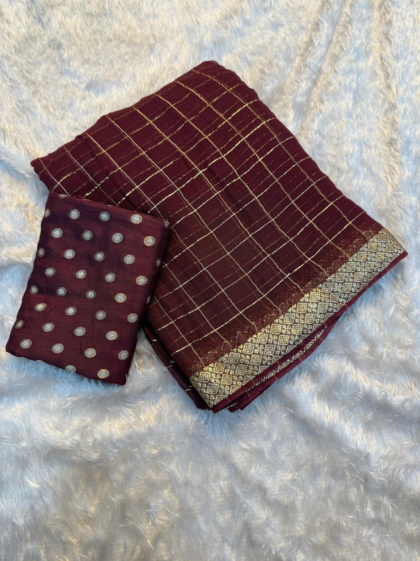 Viscose Georgette Saree