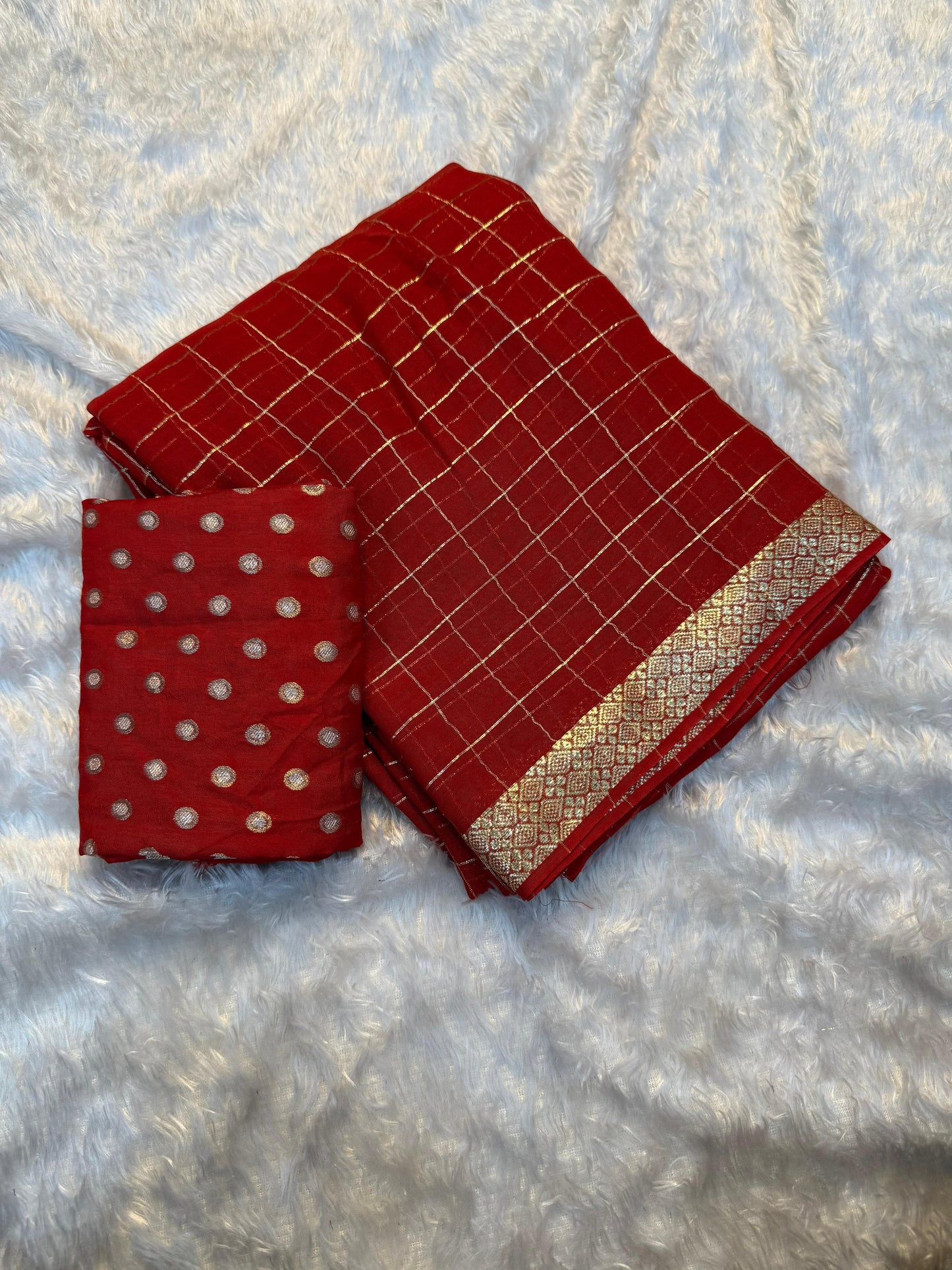 Viscose Georgette Saree