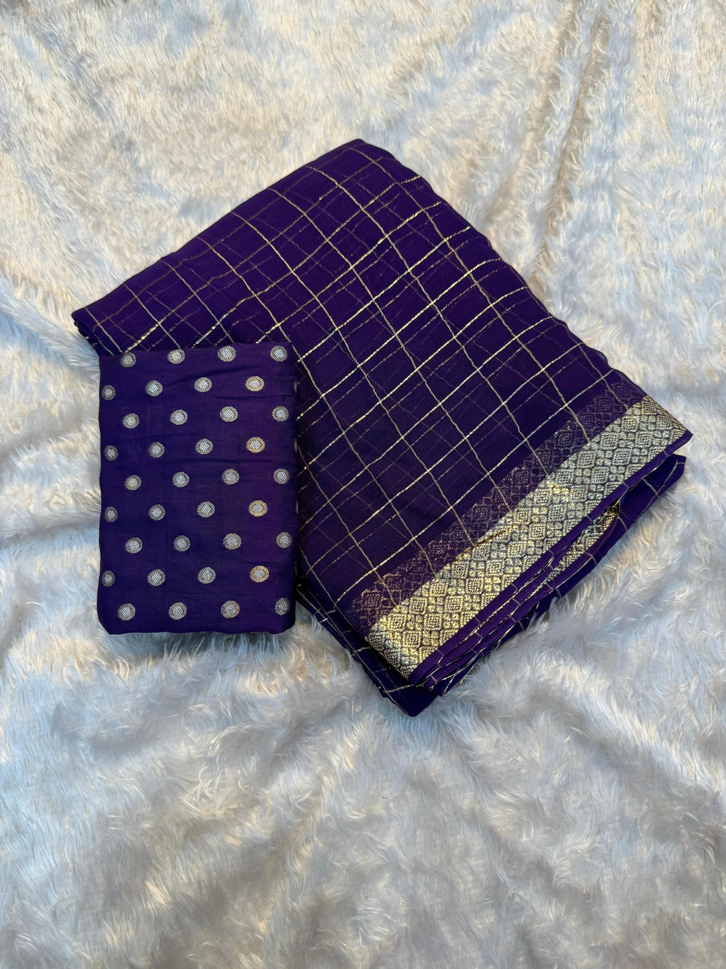 Viscose Georgette Saree