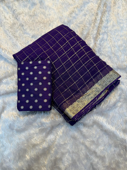 Viscose Georgette Saree